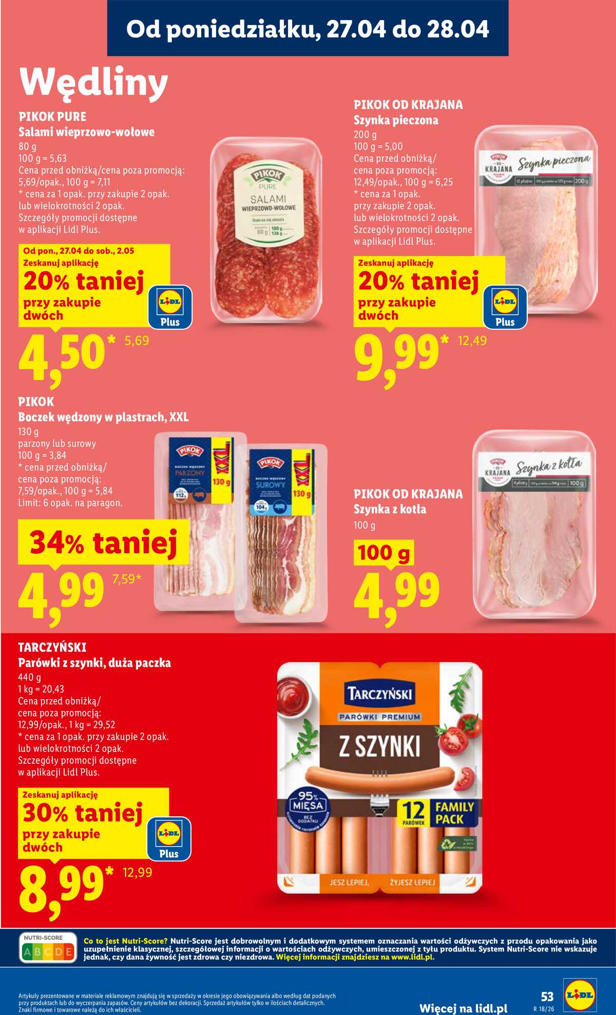 Leták Lidl Polsko 27.4.-28.4.2026 - Zpravodaj platný od 27.04 do 28.04 strana 53