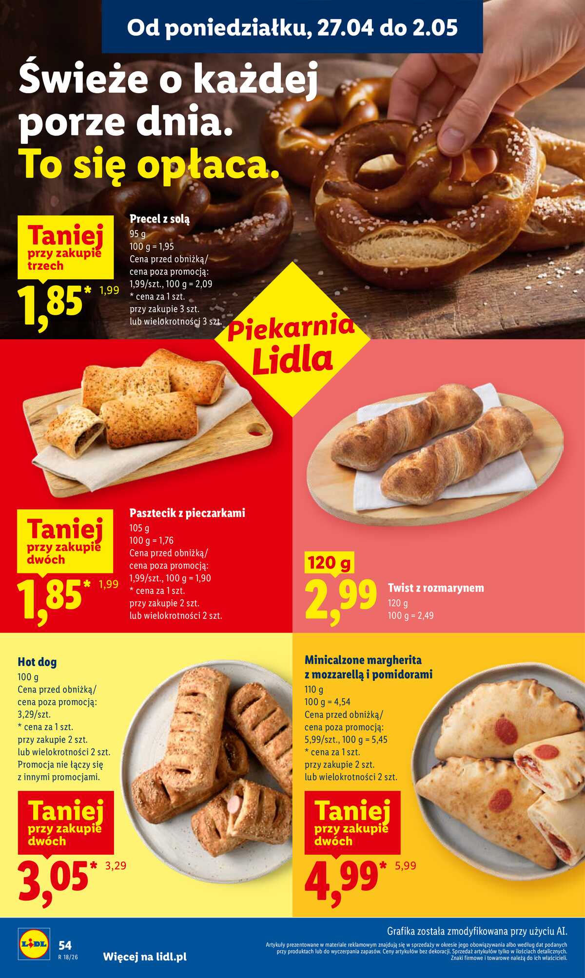 Leták Lidl Polsko 27.4.-28.4.2026 - Zpravodaj platný od 27.04 do 28.04 strana 54