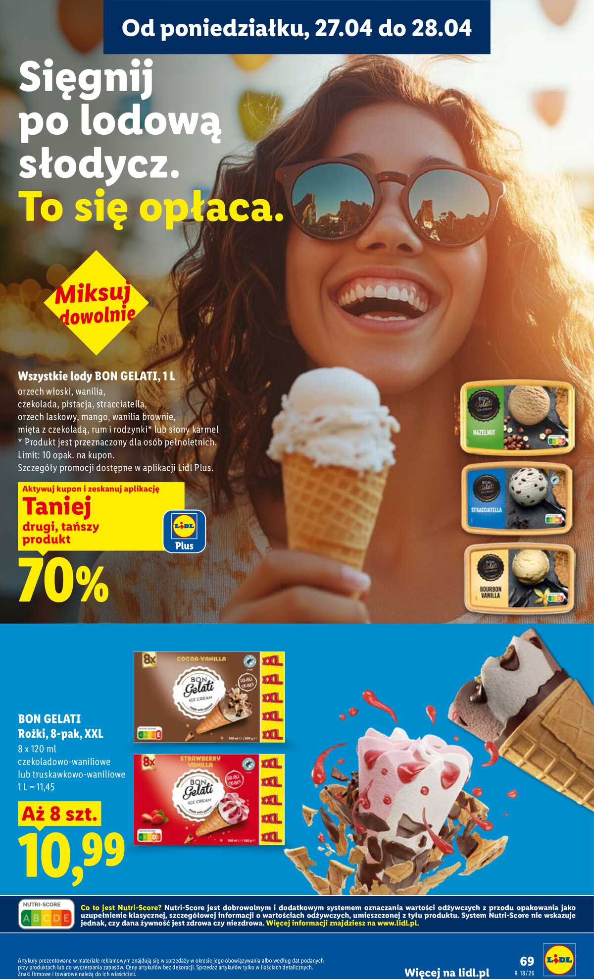 Leták Lidl Polsko 27.4.-28.4.2026 - Zpravodaj platný od 27.04 do 28.04 strana 69