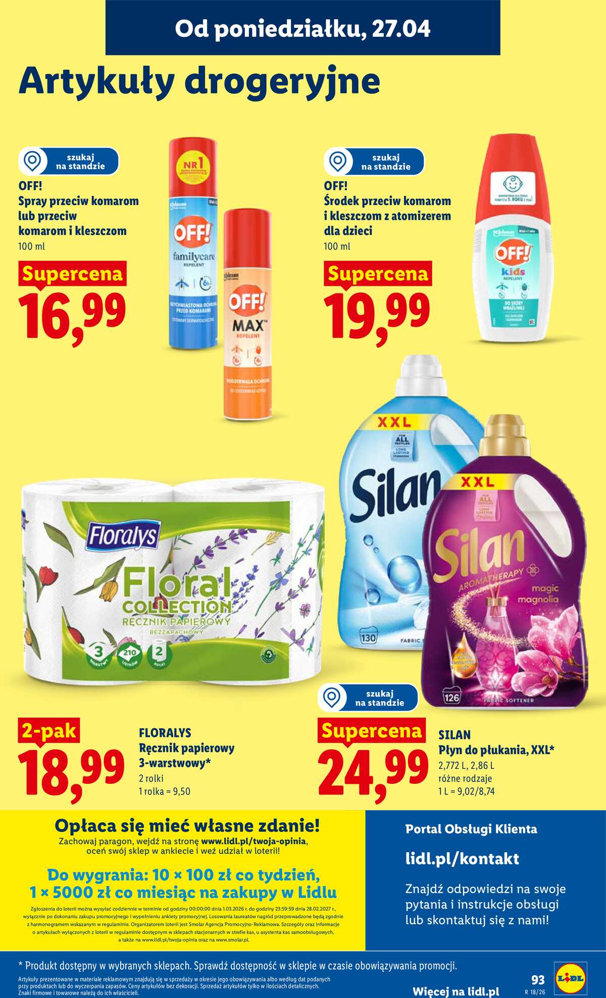 Leták Lidl Polsko 27.4.-28.4.2026 - Zpravodaj platný od 27.04 do 28.04 strana 93