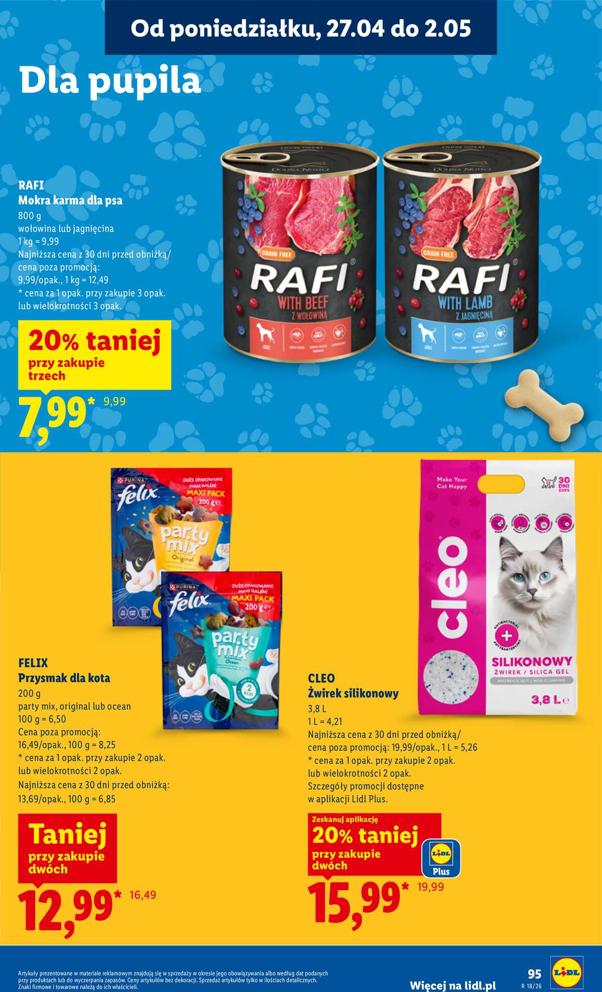 Leták Lidl Polsko 27.4.-28.4.2026 - Zpravodaj platný od 27.04 do 28.04 strana 95