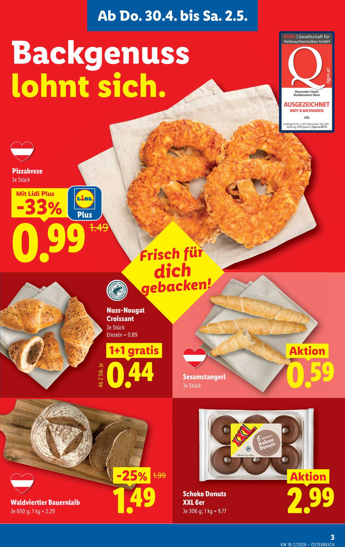 Leták Lidl Rakousko 30.4.-6.5.2026 strana 5