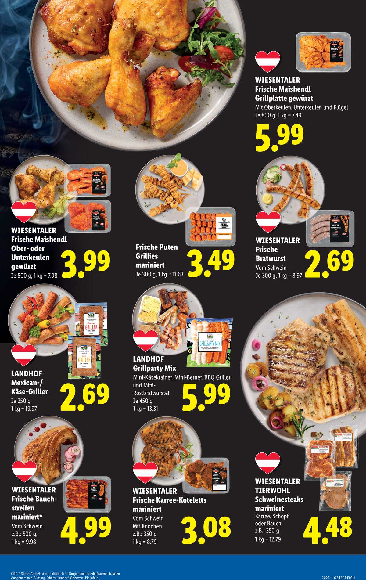 Leták Lidl Rakousko 30.4.-6.5.2026 strana 7