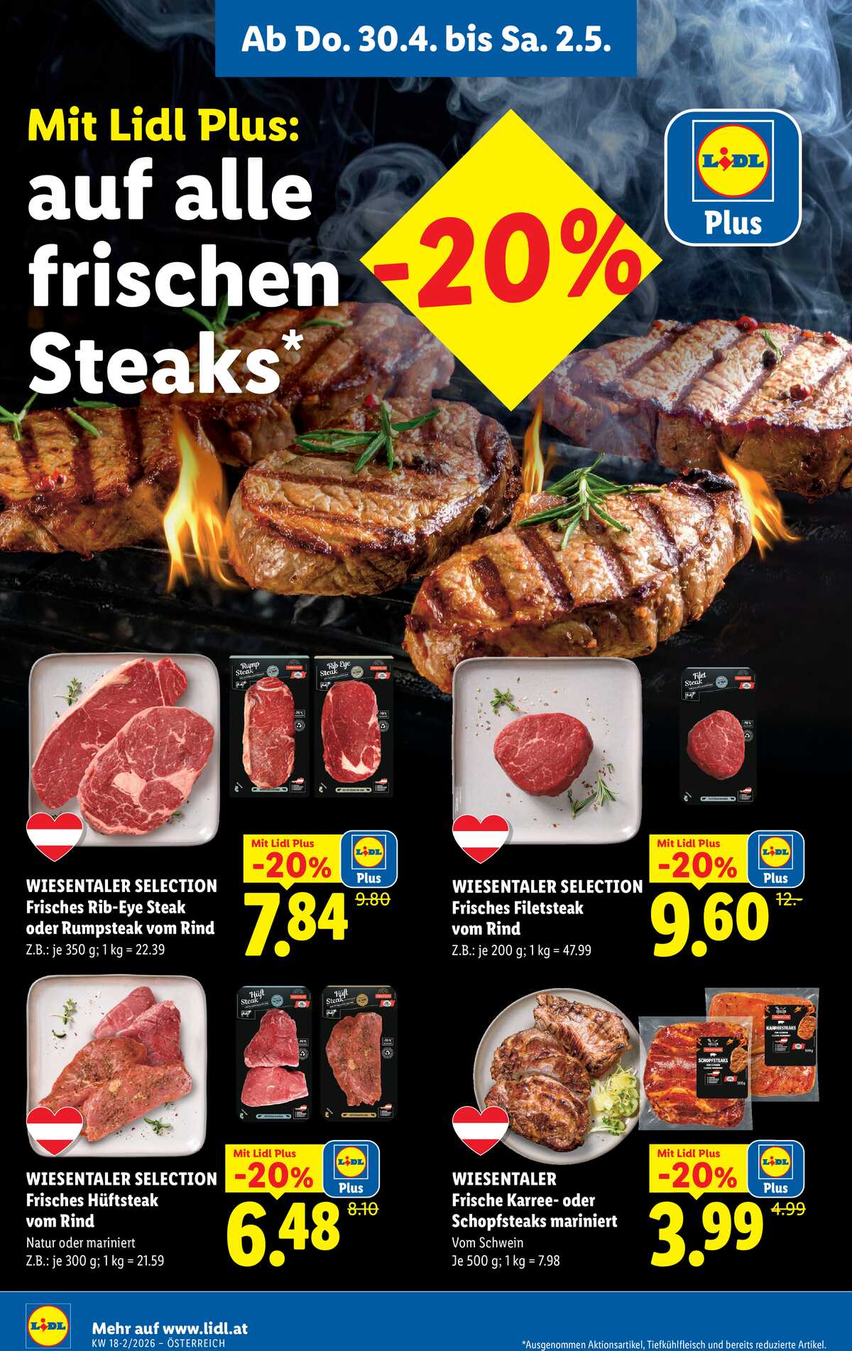 Leták Lidl Rakousko 30.4.-6.5.2026 strana 8