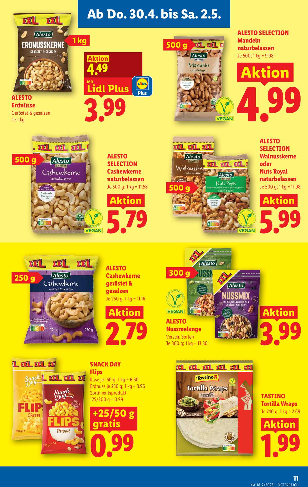 Leták Lidl Rakousko 30.4.-6.5.2026 strana 15