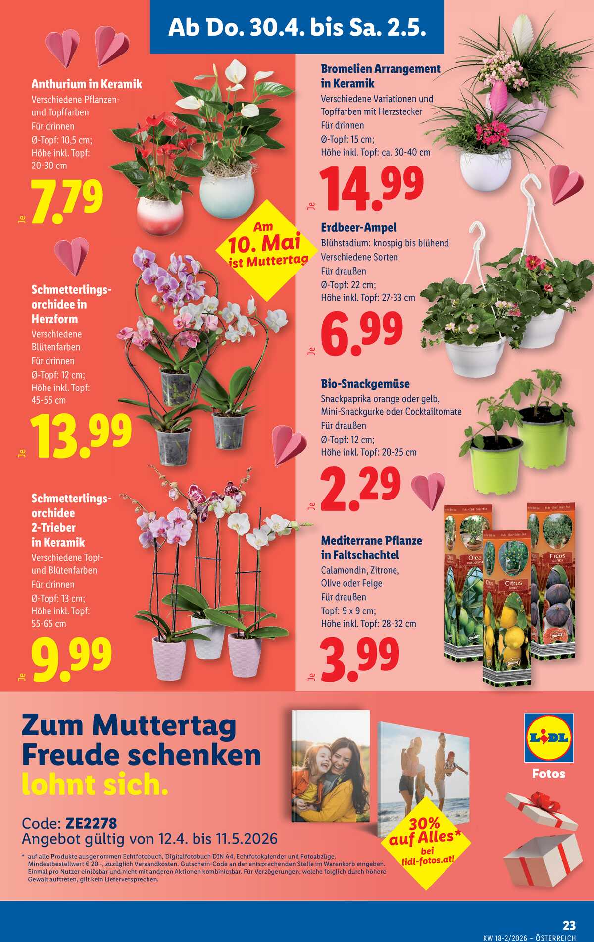 Leták Lidl Rakousko 30.4.-6.5.2026 strana 27