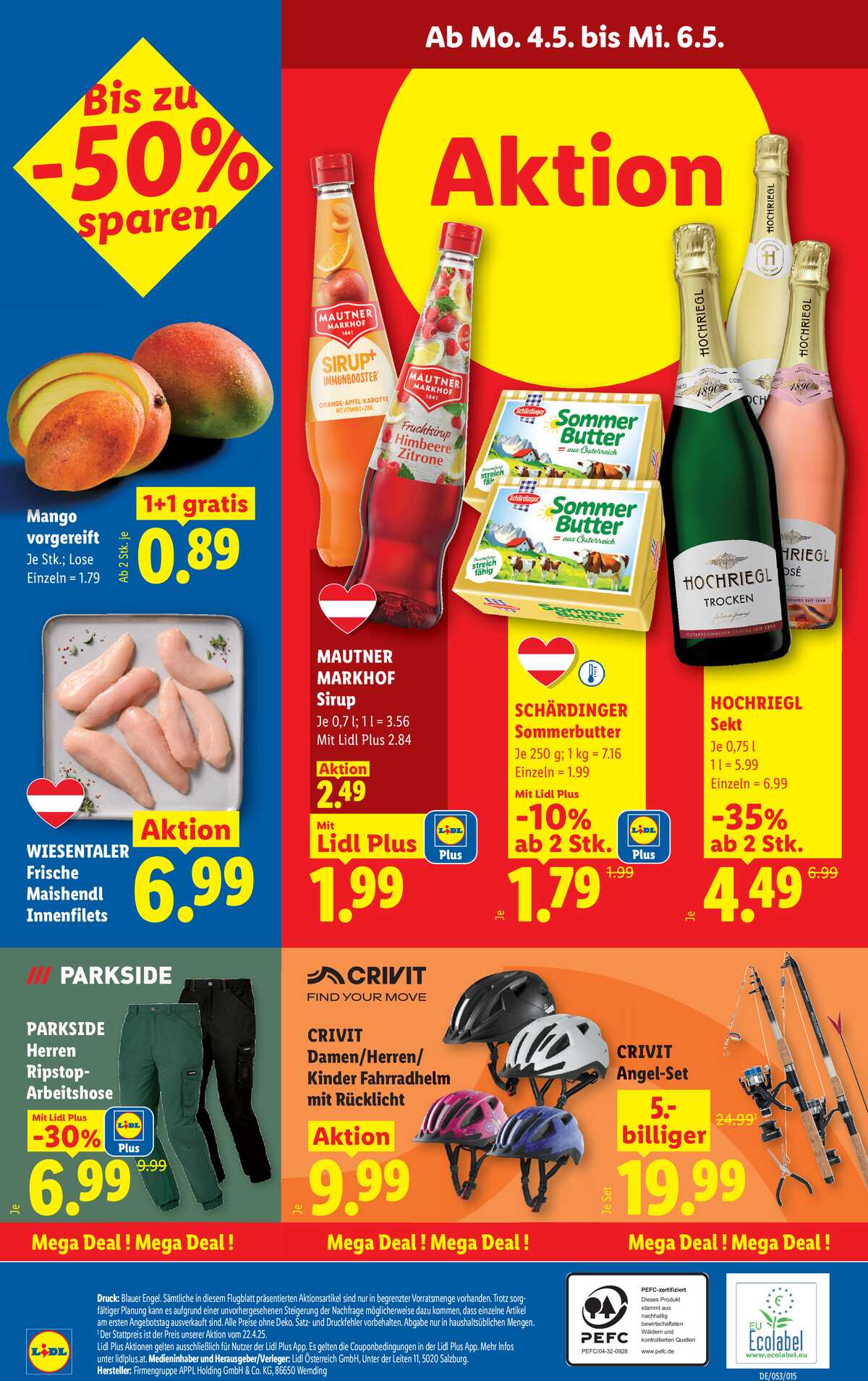 Leták Lidl Rakousko 30.4.-6.5.2026 strana 28
