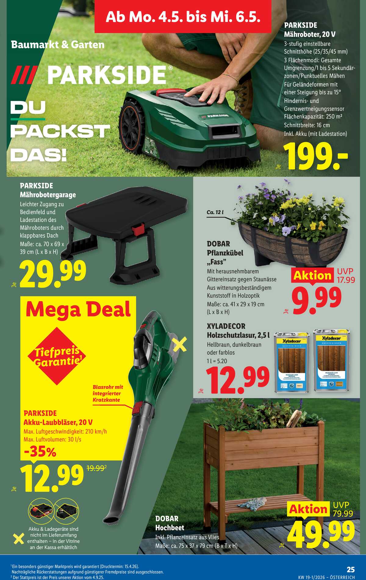 Leták Lidl Rakousko 30.4.-6.5.2026 strana 30