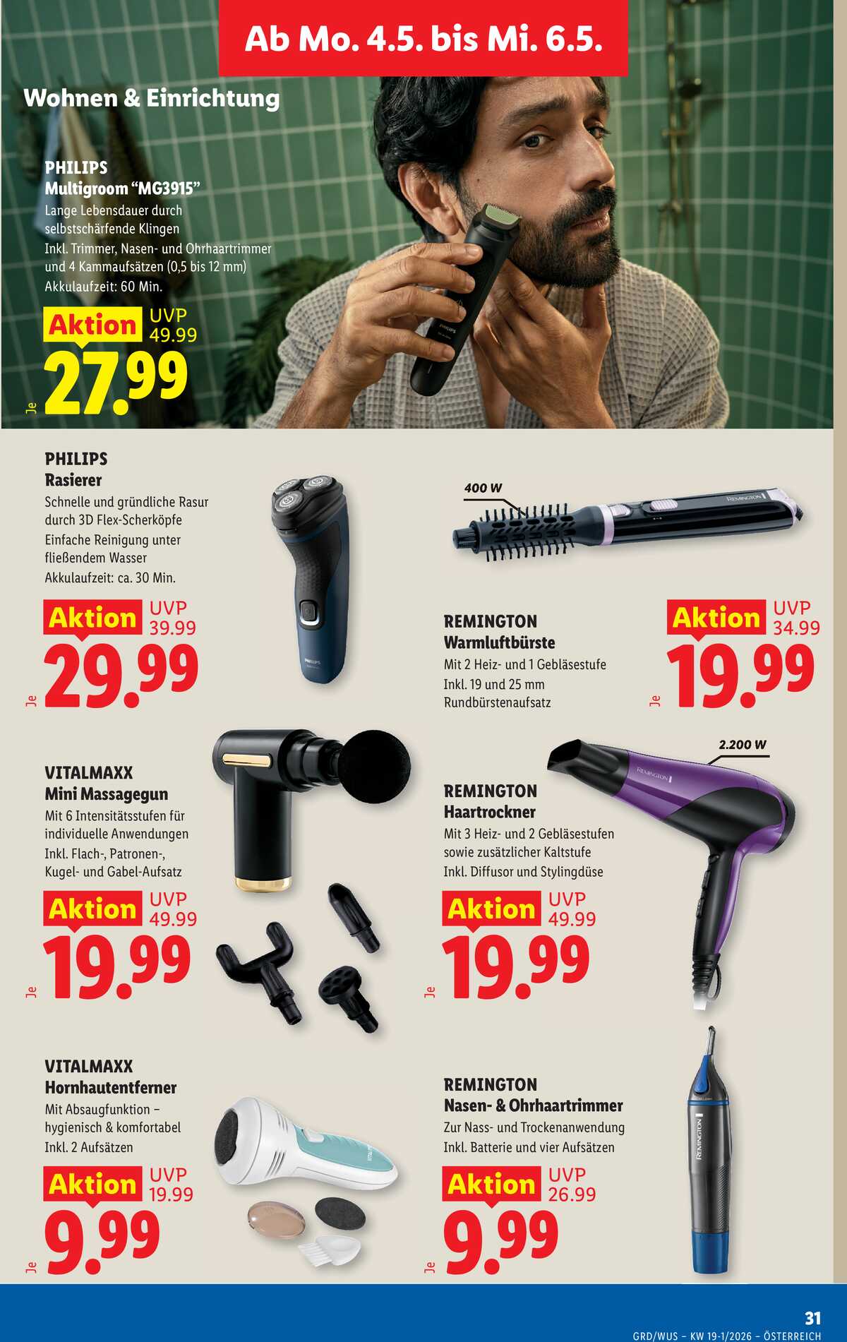 Leták Lidl Rakousko 30.4.-6.5.2026 strana 36