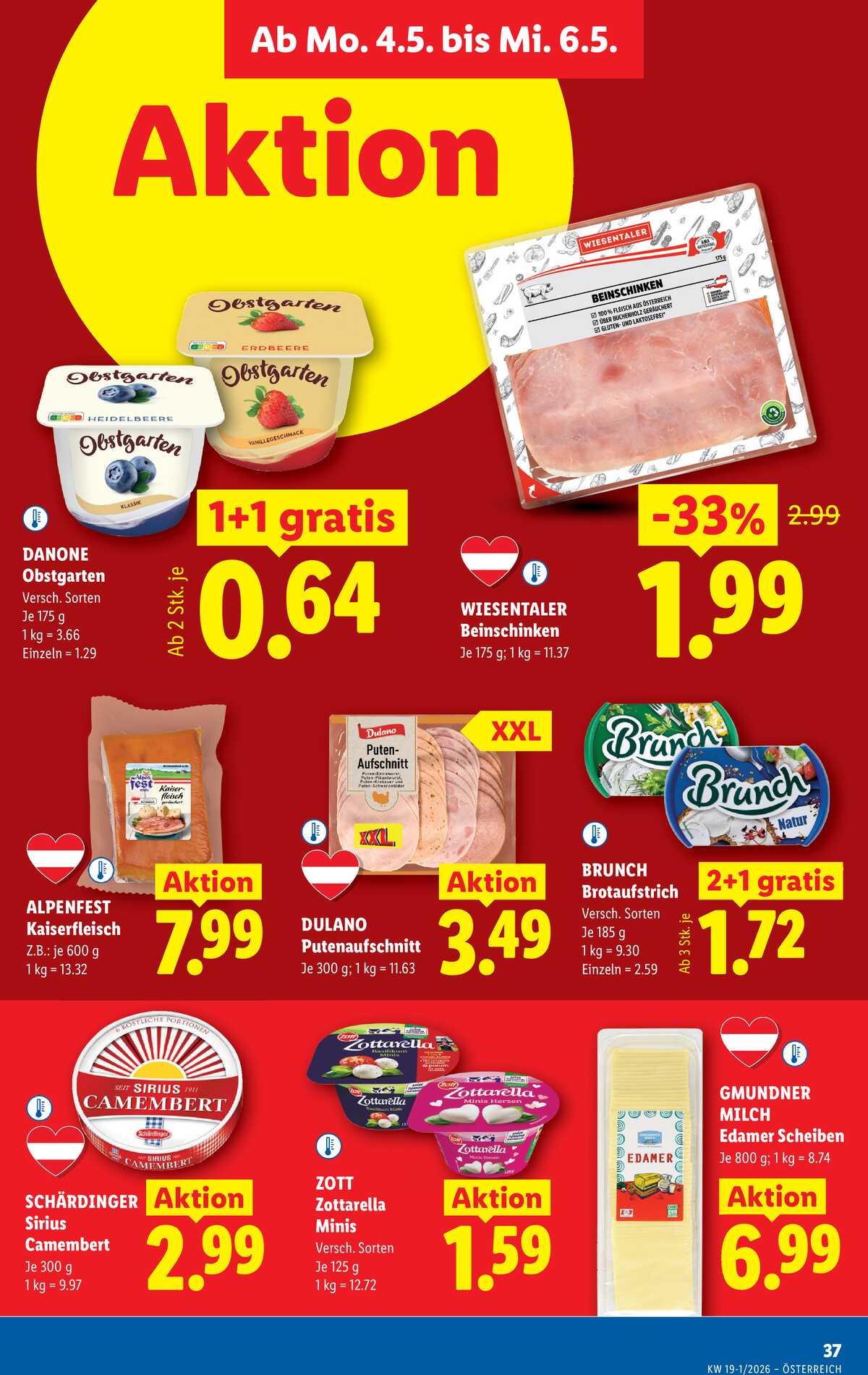 Leták Lidl Rakousko 30.4.-6.5.2026 strana 42