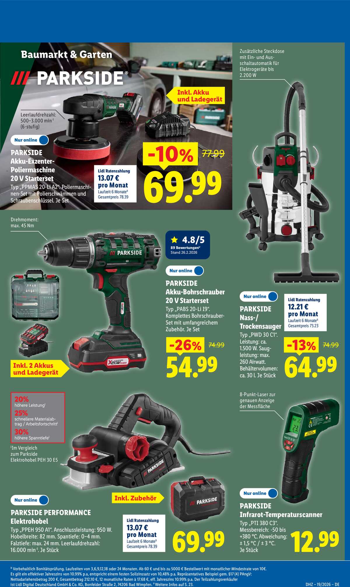 Leták Lidl Německo 4.5.-9.5.2026 strana 9