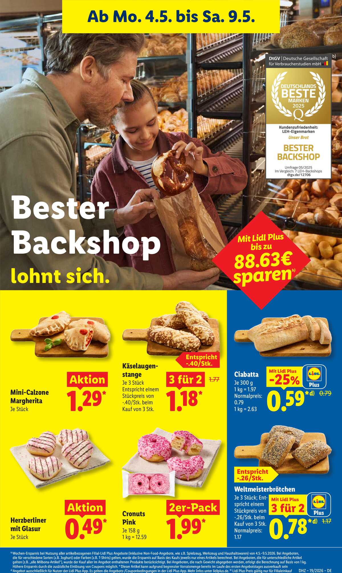 Leták Lidl Německo 4.5.-9.5.2026 strana 17