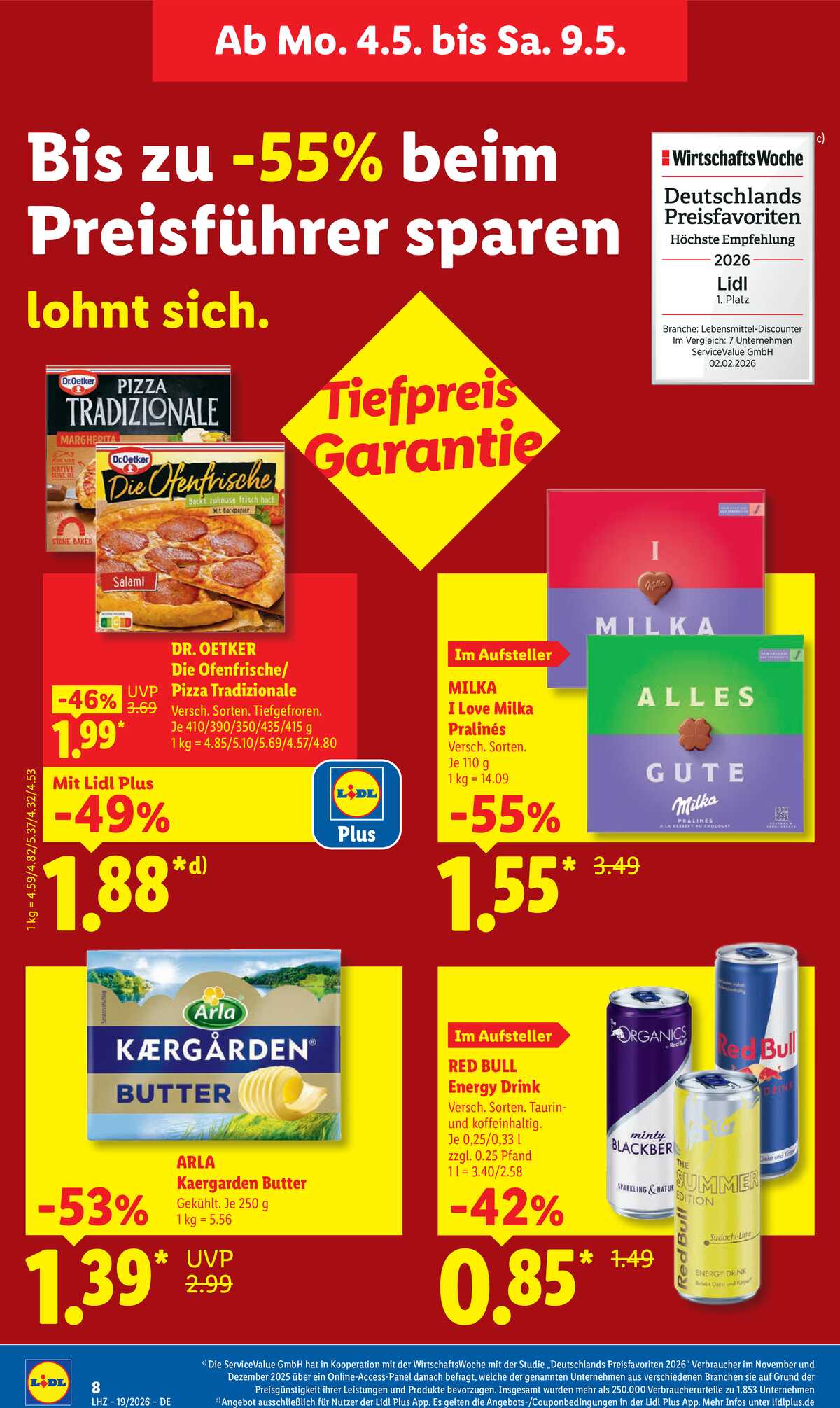 Leták Lidl Německo 4.5.-9.5.2026 strana 18