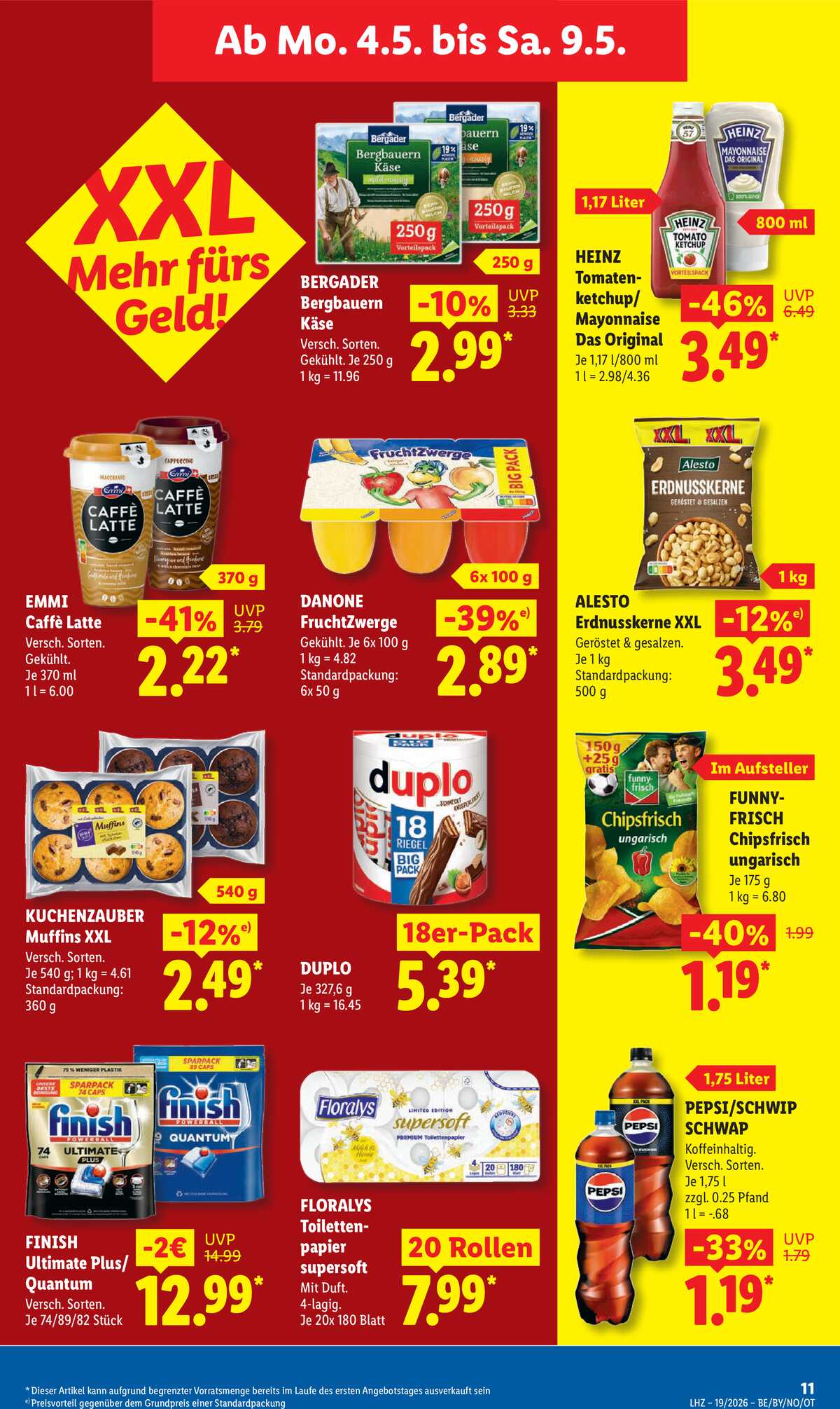 Leták Lidl Německo 4.5.-9.5.2026 strana 21