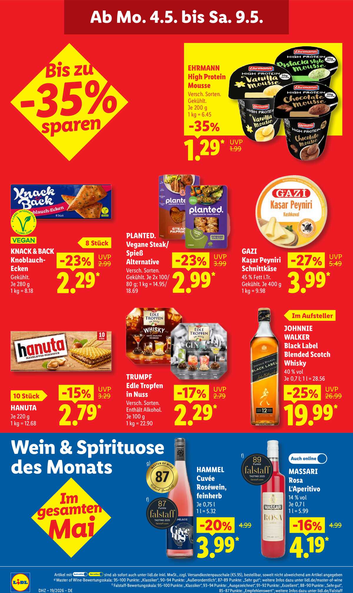 Leták Lidl Německo 4.5.-9.5.2026 strana 22