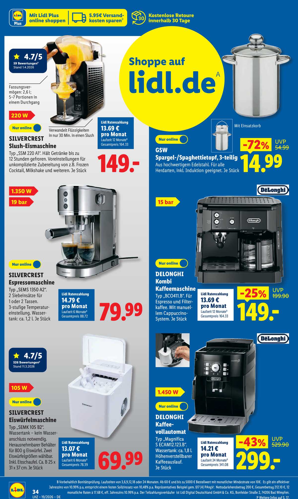 Leták Lidl Německo 4.5.-9.5.2026 strana 26