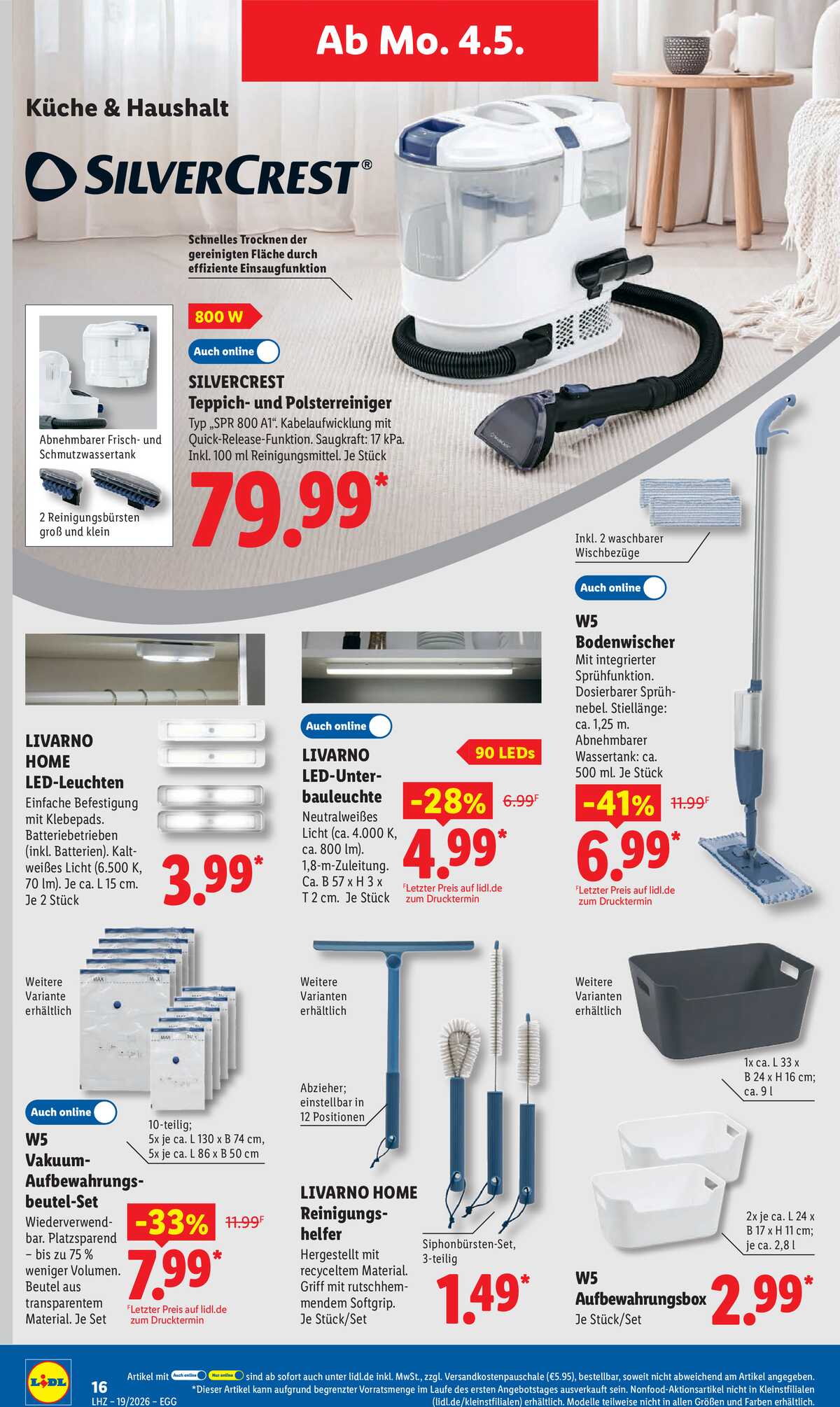 Leták Lidl Německo 4.5.-9.5.2026 strana 32