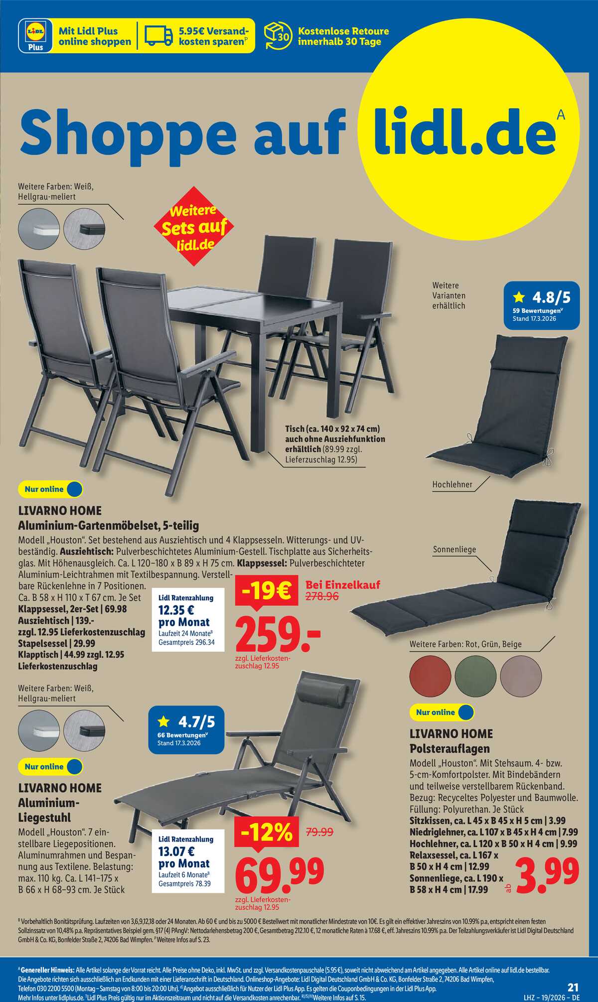 Leták Lidl Německo 4.5.-9.5.2026 strana 39