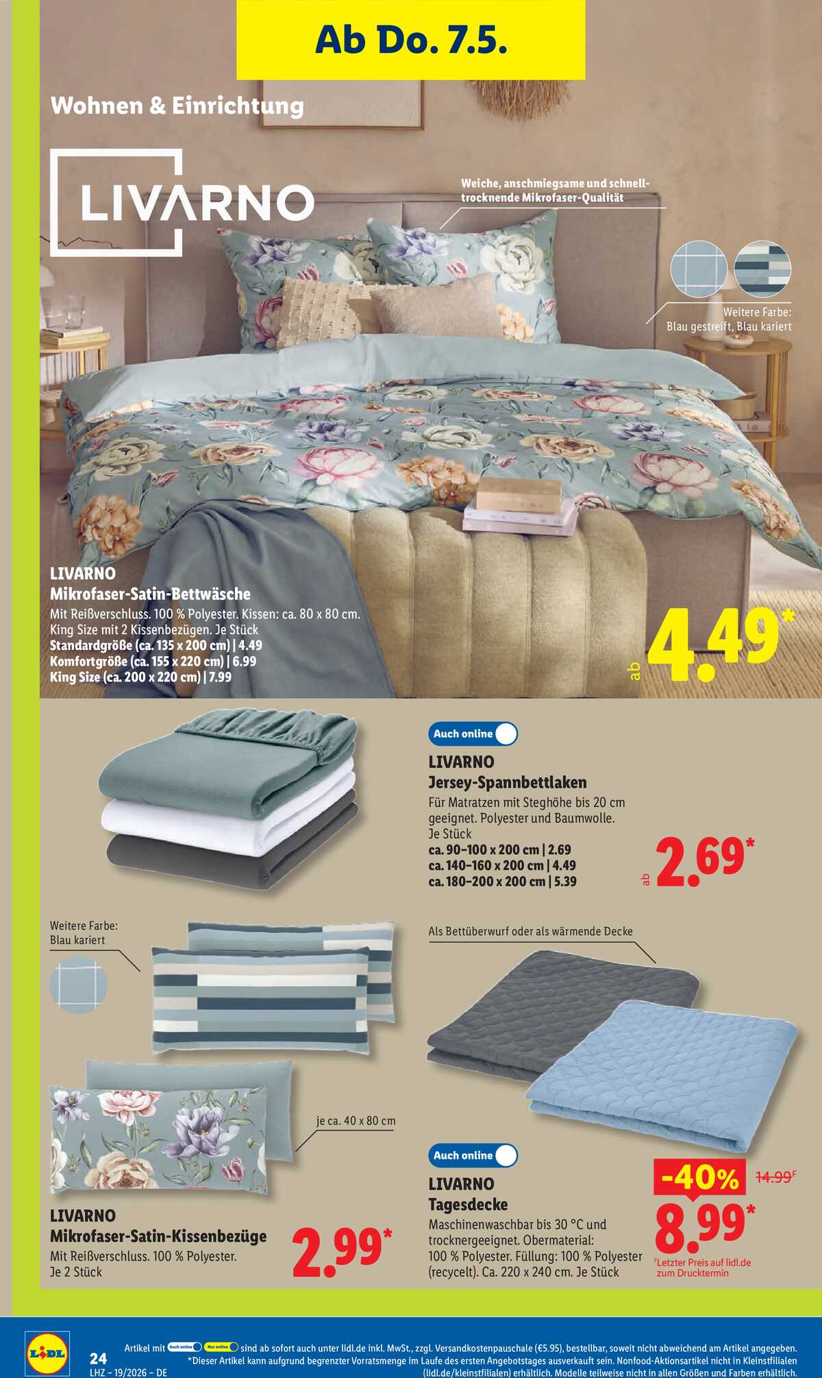 Leták Lidl Německo 4.5.-9.5.2026 strana 42