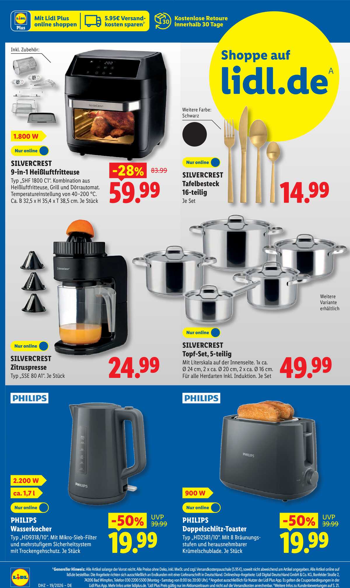 Leták Lidl Německo 4.5.-9.5.2026 strana 52
