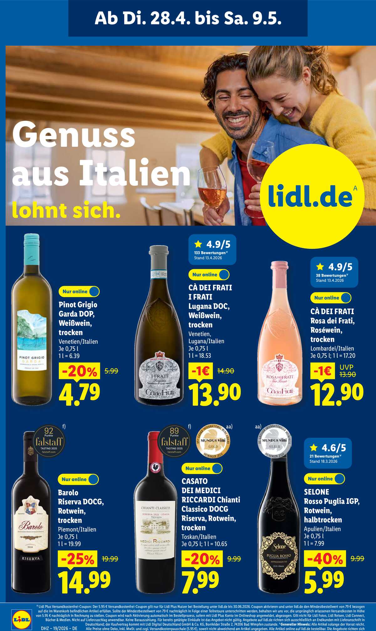 Leták Lidl Německo 4.5.-9.5.2026 strana 60