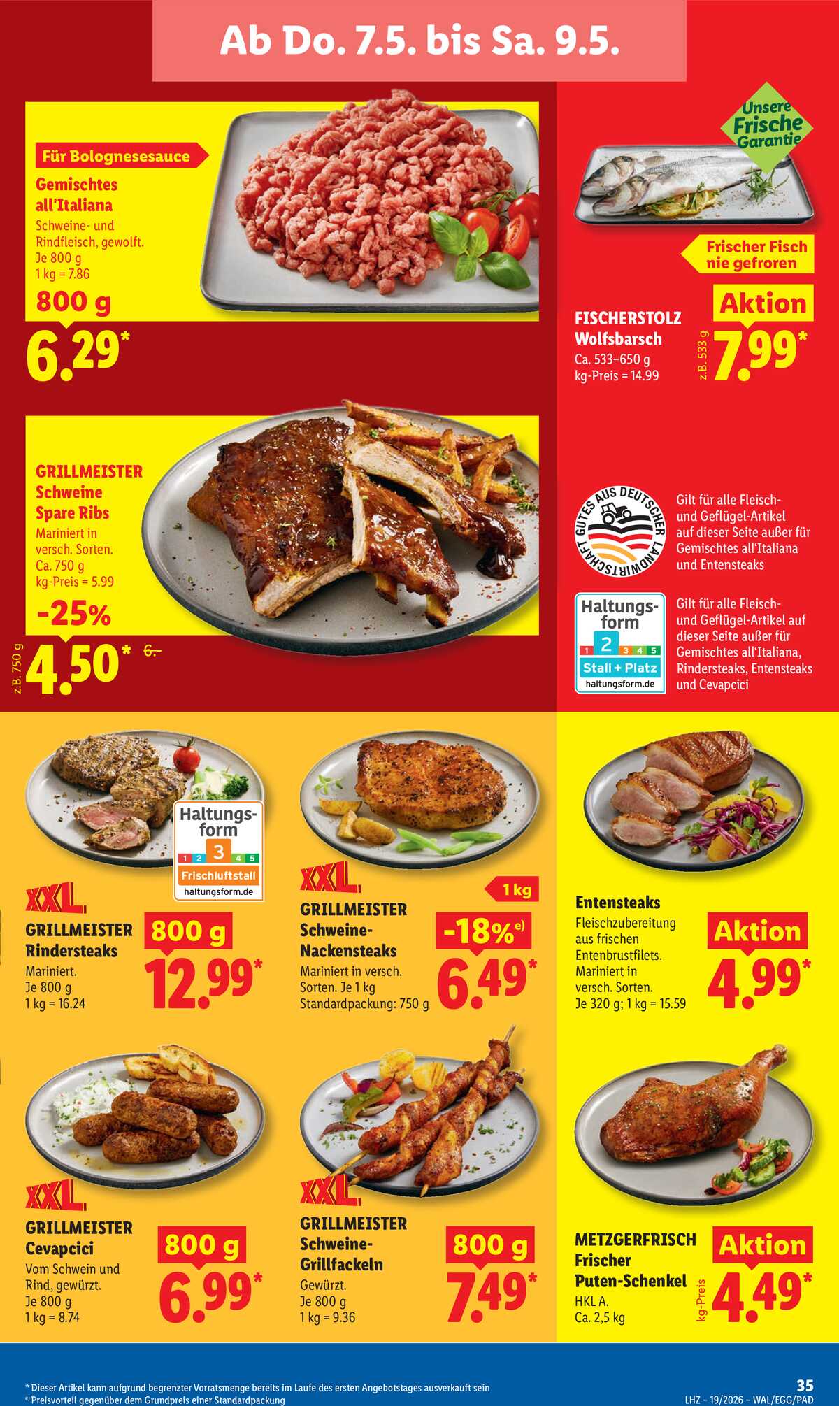 Leták Lidl Německo 4.5.-9.5.2026 strana 63