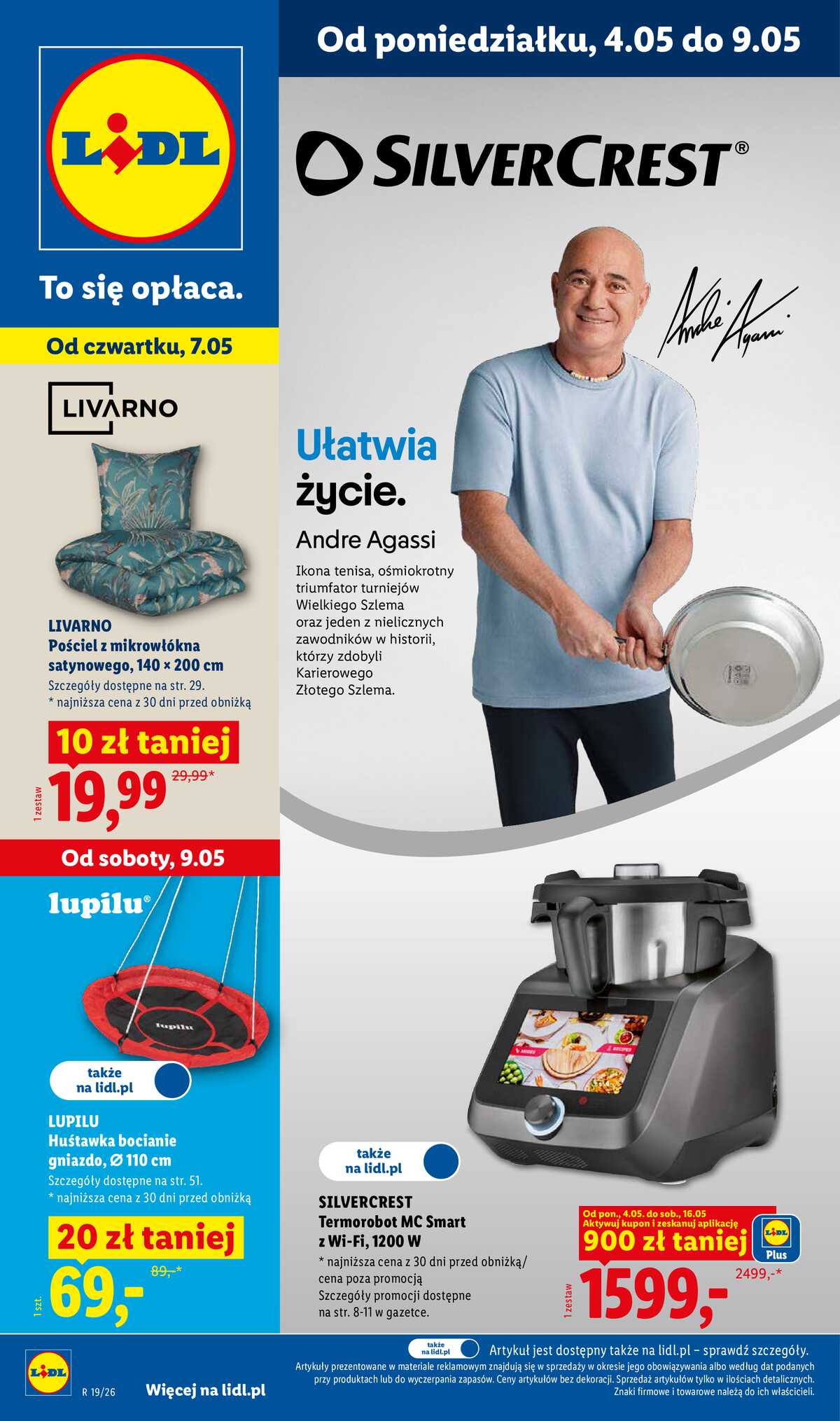 Leták Lidl Polsko 4.5.-9.5.2026 - Katalog platný od 4.05 strana 1