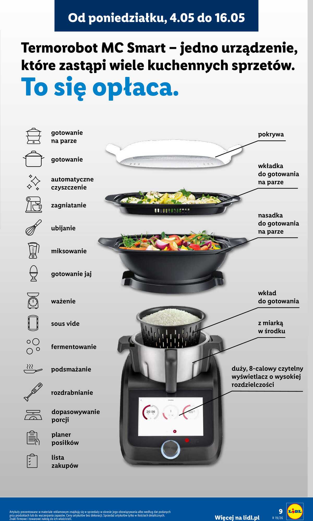 Leták Lidl Polsko 4.5.-9.5.2026 - Katalog platný od 4.05 strana 9
