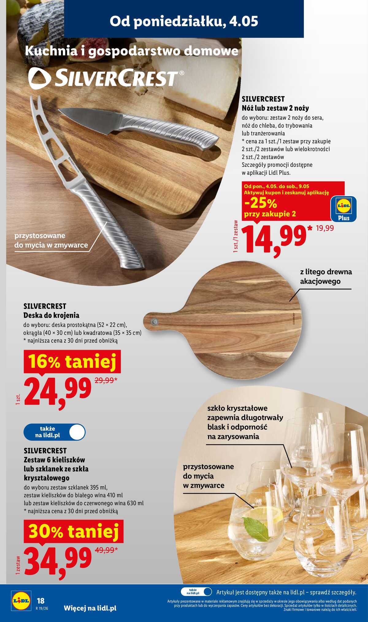 Leták Lidl Polsko 4.5.-9.5.2026 - Katalog platný od 4.05 strana 18