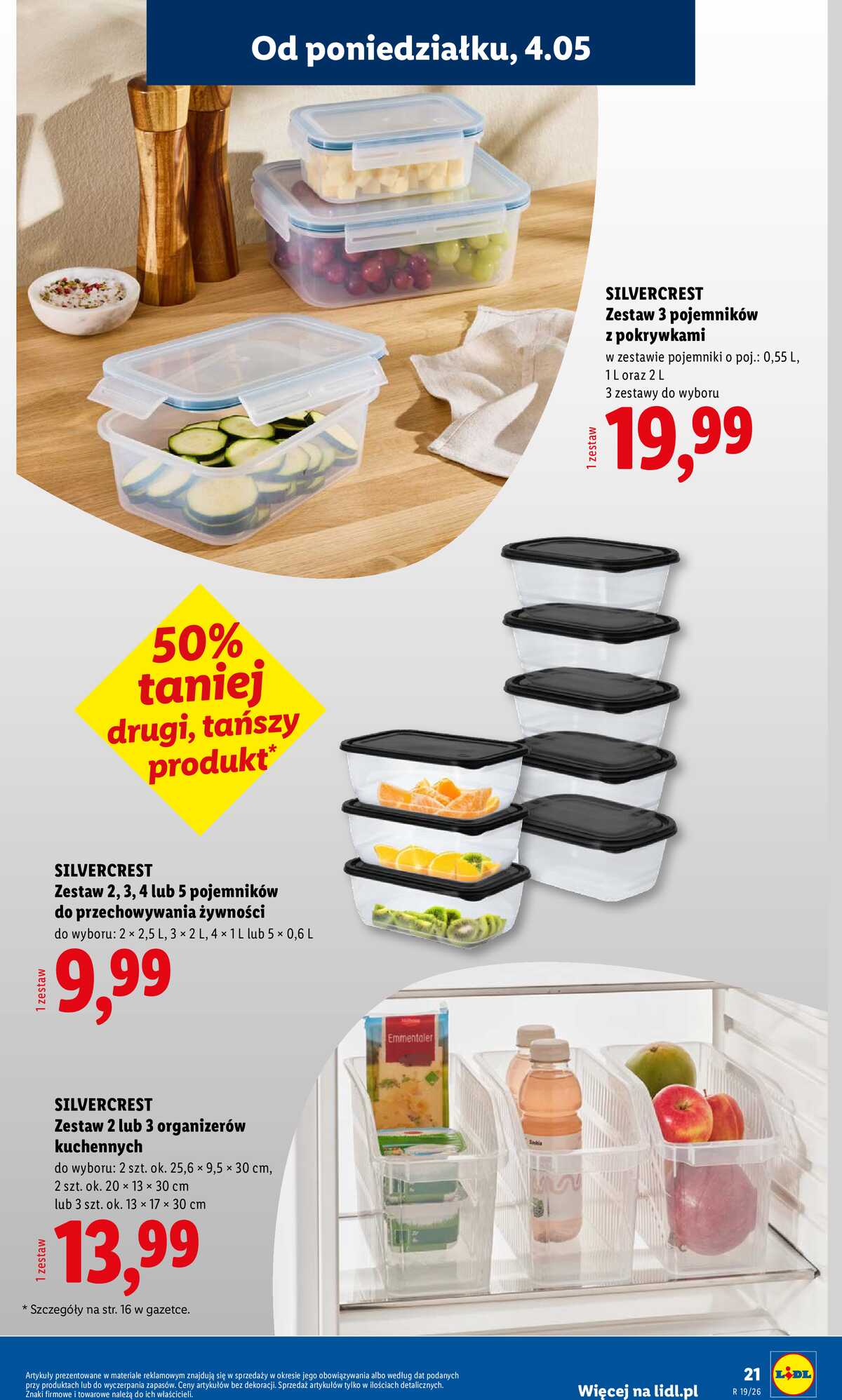 Leták Lidl Polsko 4.5.-9.5.2026 - Katalog platný od 4.05 strana 21