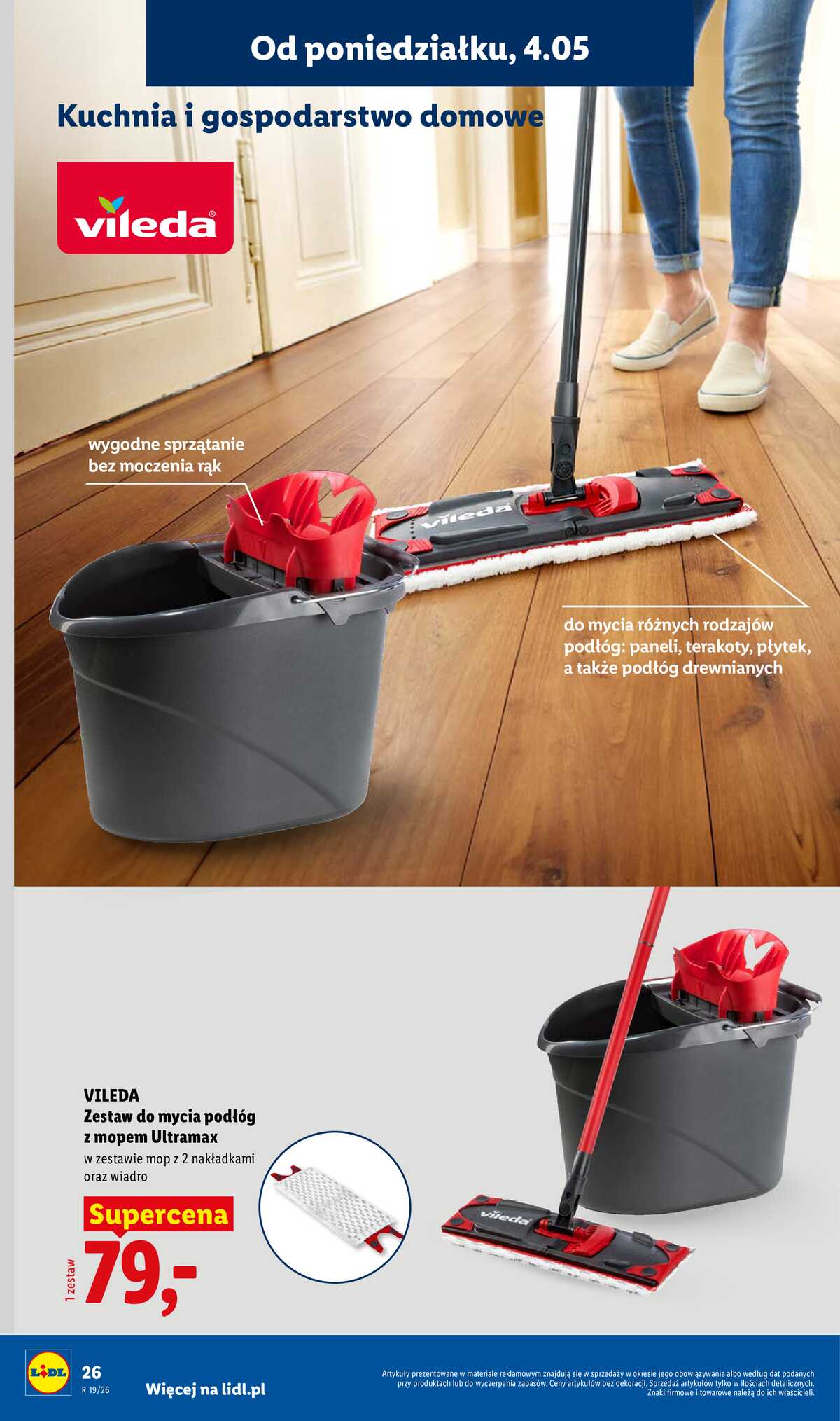 Leták Lidl Polsko 4.5.-9.5.2026 - Katalog platný od 4.05 strana 26