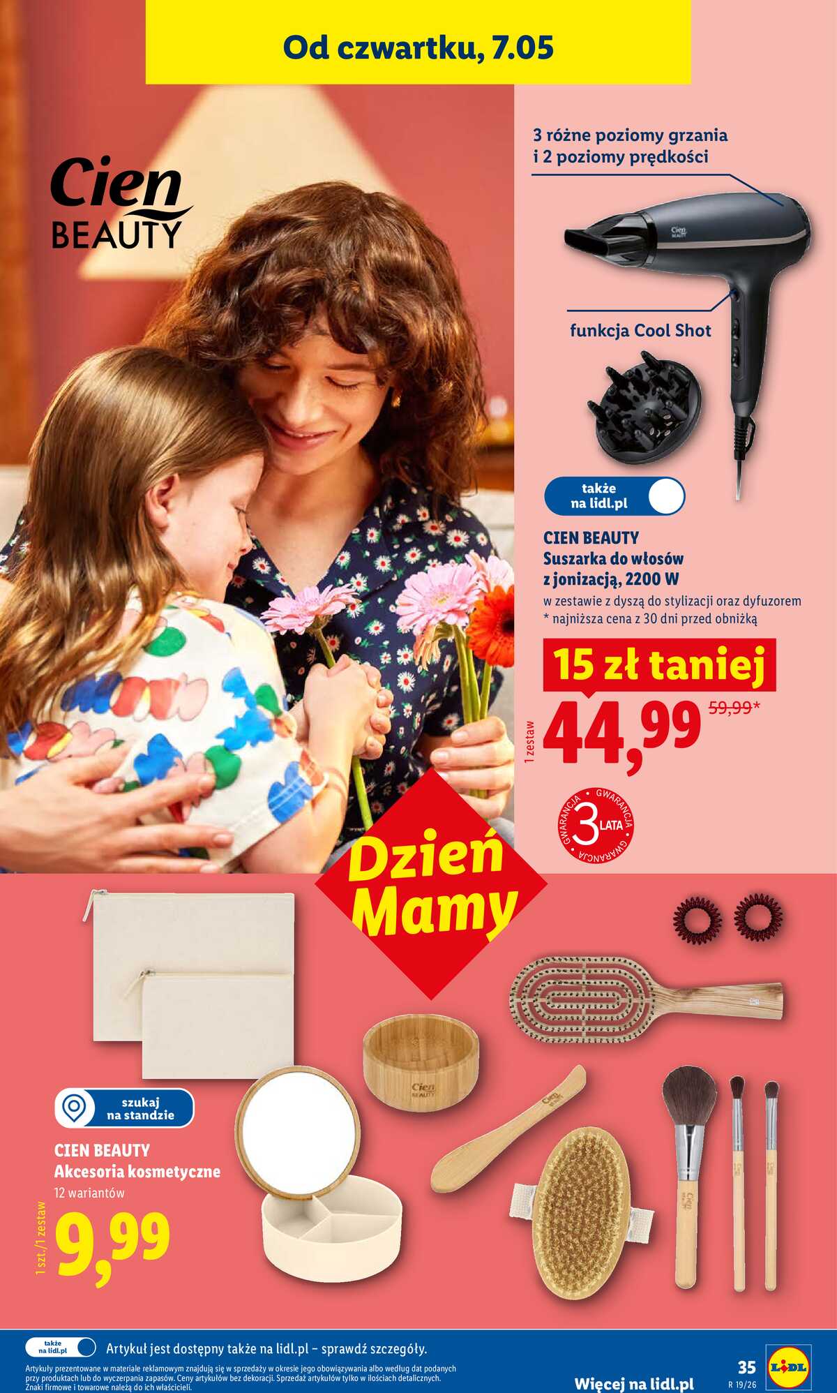 Leták Lidl Polsko 4.5.-9.5.2026 - Katalog platný od 4.05 strana 35