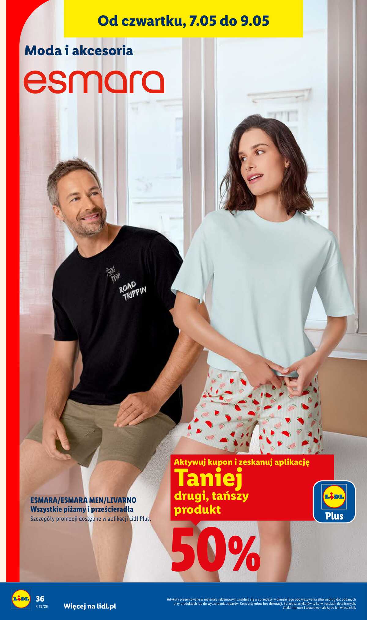 Leták Lidl Polsko 4.5.-9.5.2026 - Katalog platný od 4.05 strana 36