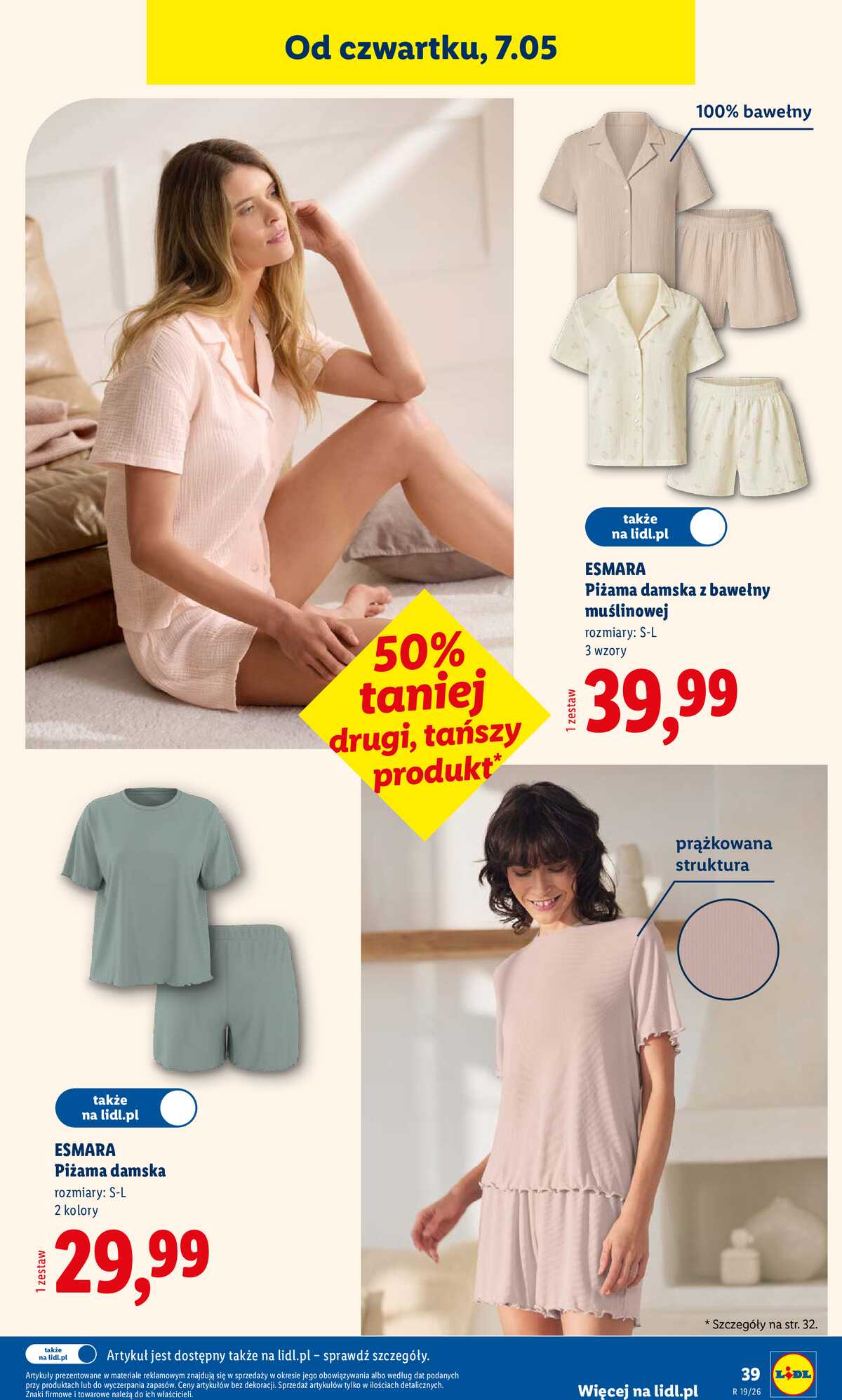 Leták Lidl Polsko 4.5.-9.5.2026 - Katalog platný od 4.05 strana 39
