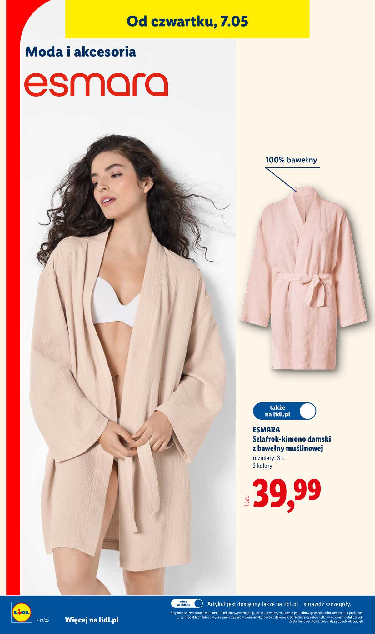 Leták Lidl Polsko 4.5.-9.5.2026 - Katalog platný od 4.05 strana 40