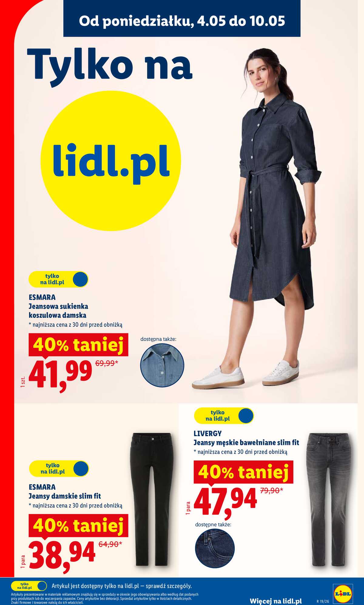 Leták Lidl Polsko 4.5.-9.5.2026 - Katalog platný od 4.05 strana 41