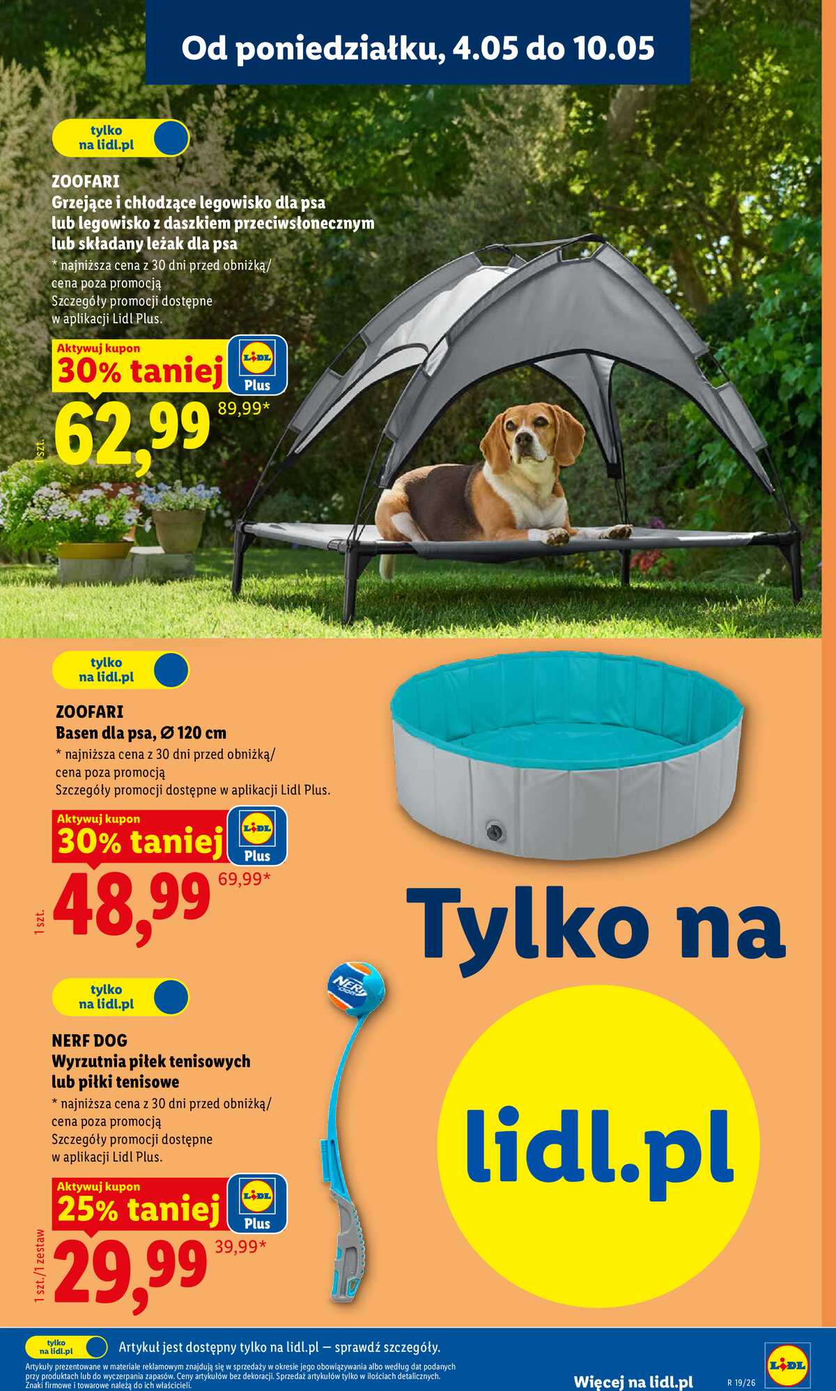 Leták Lidl Polsko 4.5.-9.5.2026 - Katalog platný od 4.05 strana 43