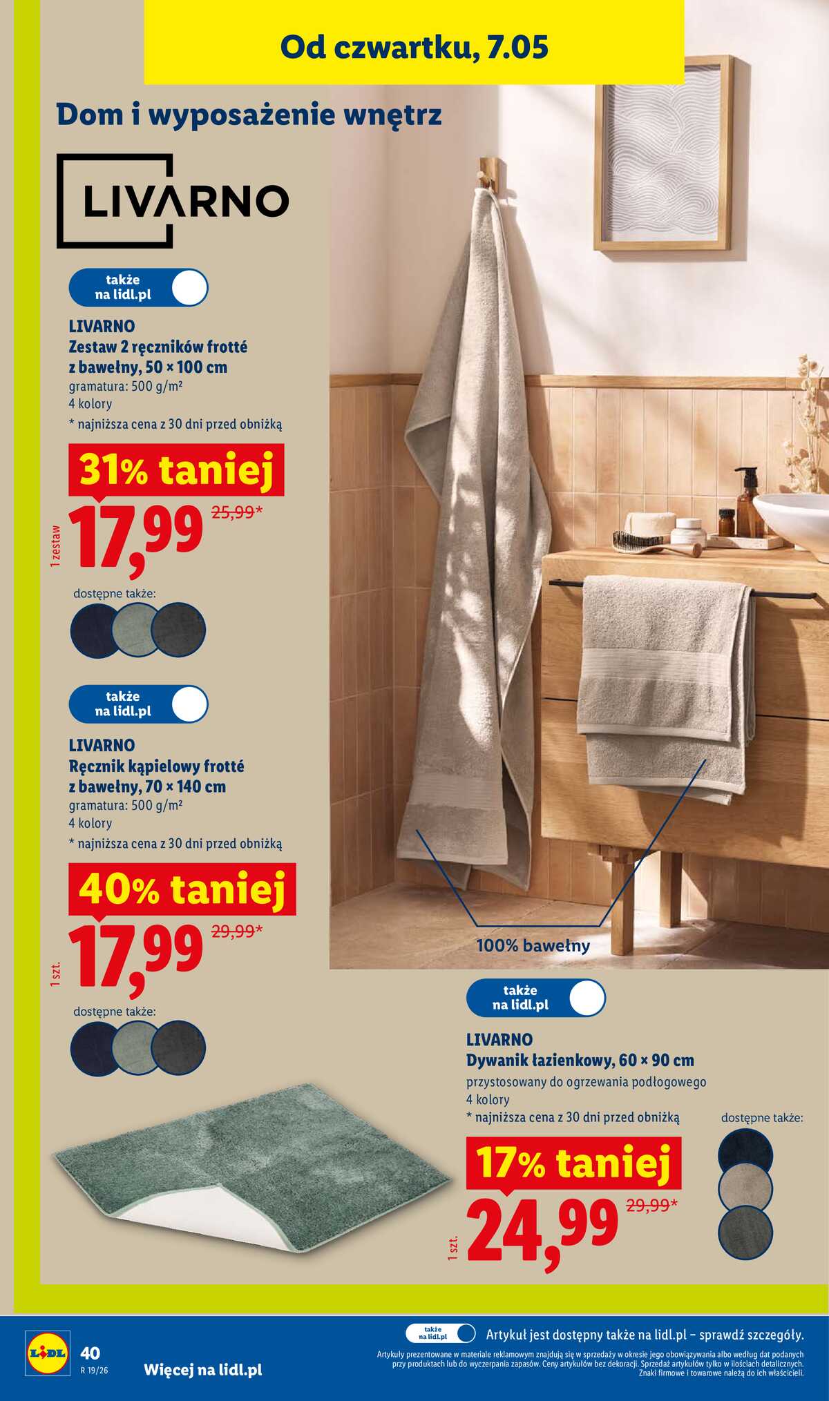 Leták Lidl Polsko 4.5.-9.5.2026 - Katalog platný od 4.05 strana 46
