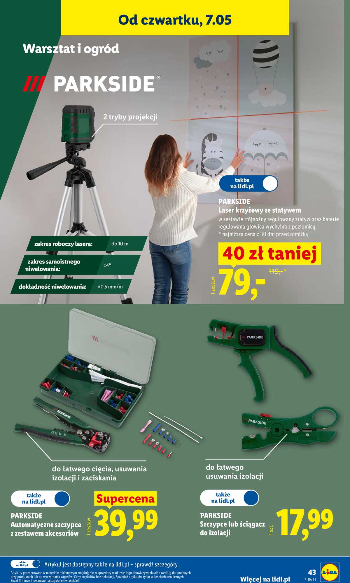 Leták Lidl Polsko 4.5.-9.5.2026 - Katalog platný od 4.05 strana 49