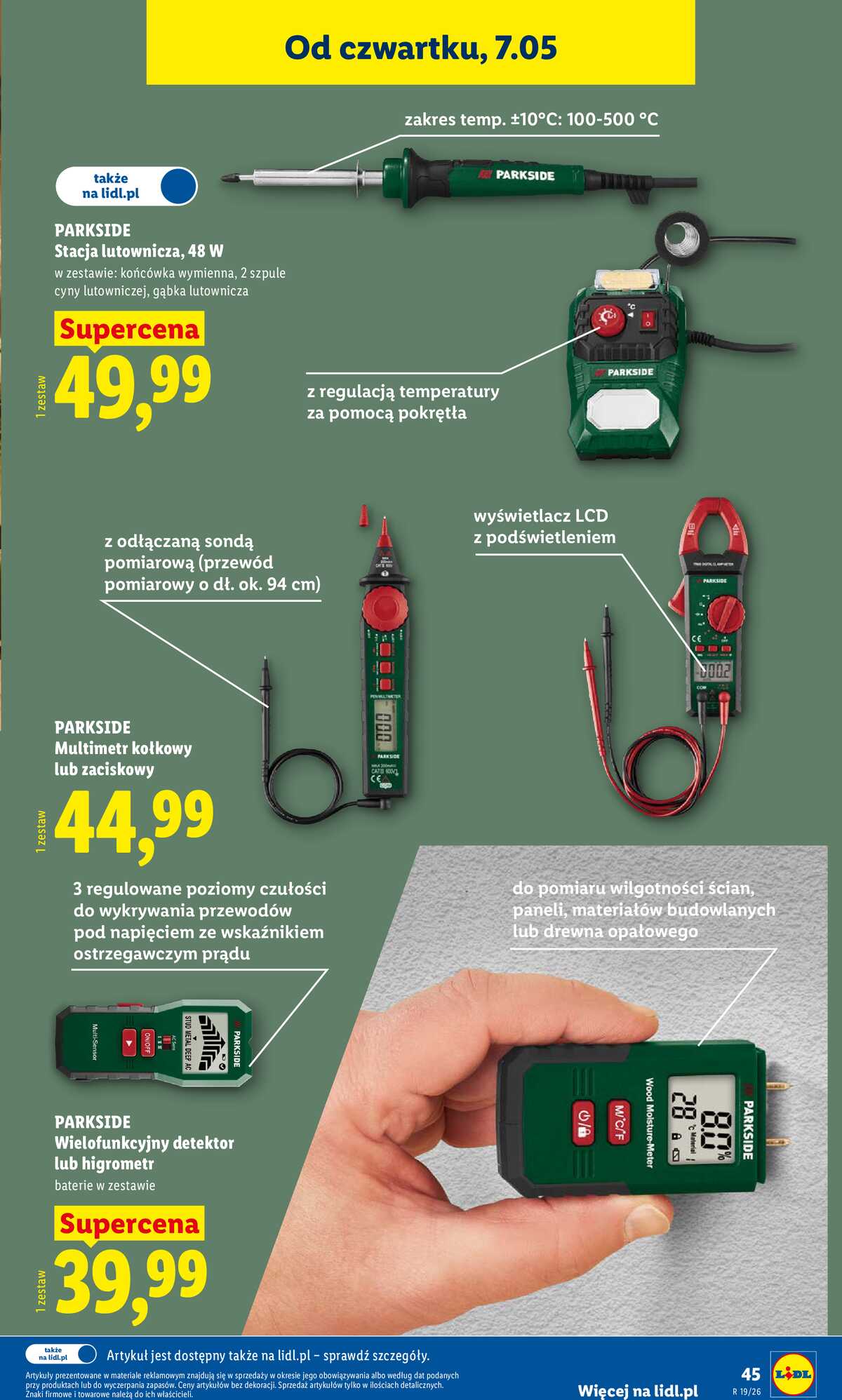 Leták Lidl Polsko 4.5.-9.5.2026 - Katalog platný od 4.05 strana 51