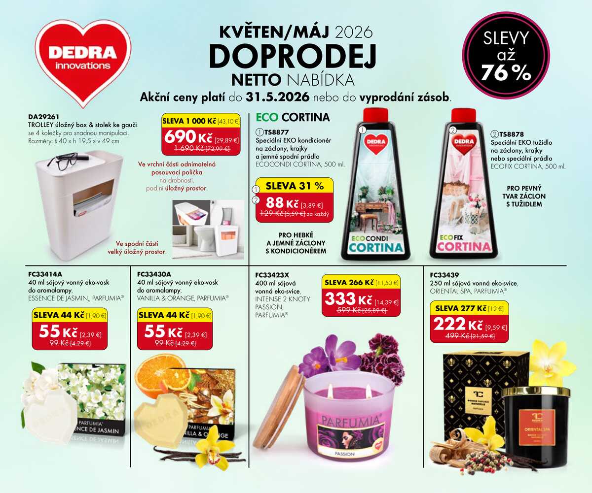 Dedra Výprodej do 31.5. strana 1