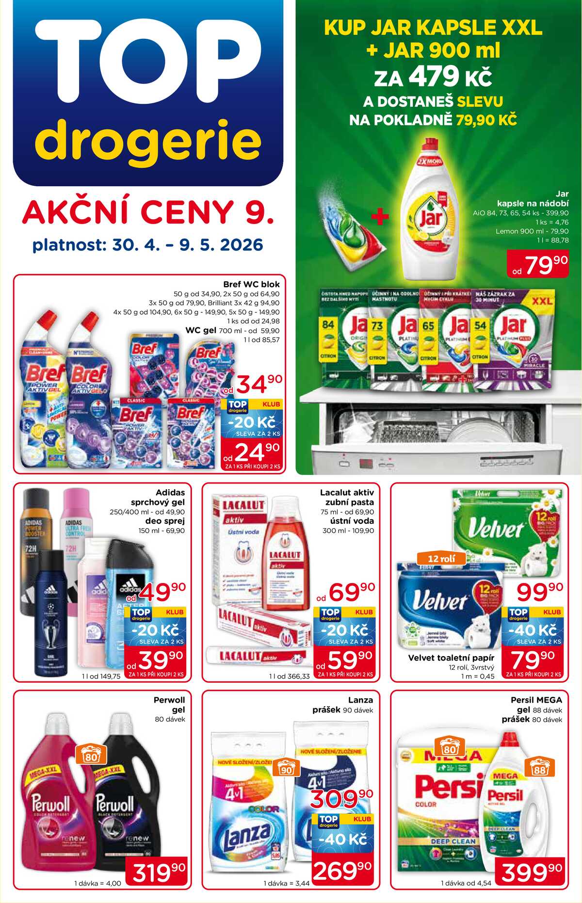 TOP drogerie do 9.5. strana 1