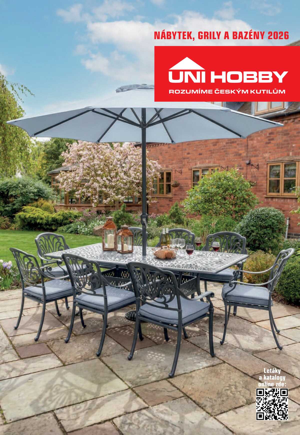 UNI HOBBY Katalog nábytek, grily a bazény 2026 strana 1