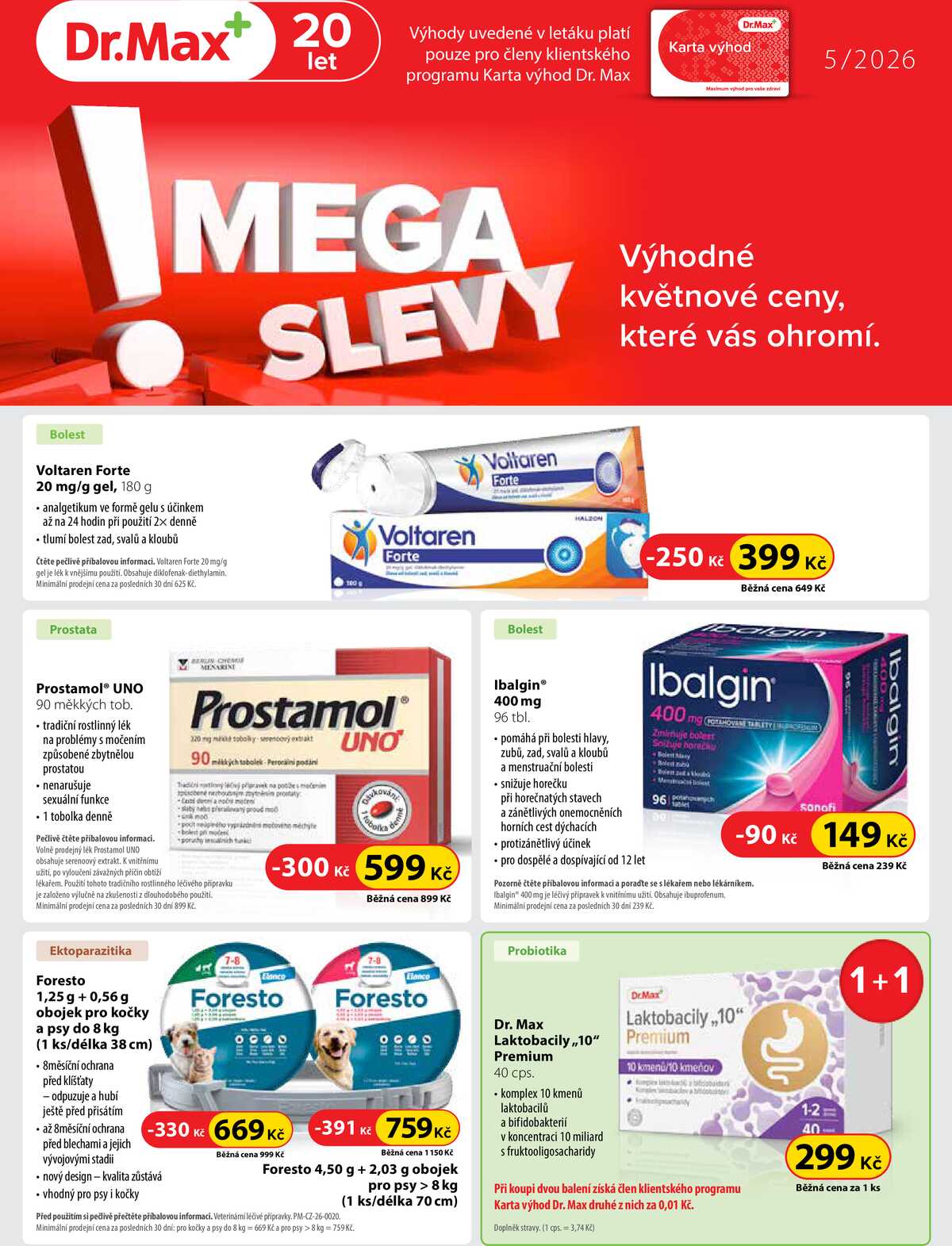 Dr.Max od 1.5. do 31.5.2026 strana 1