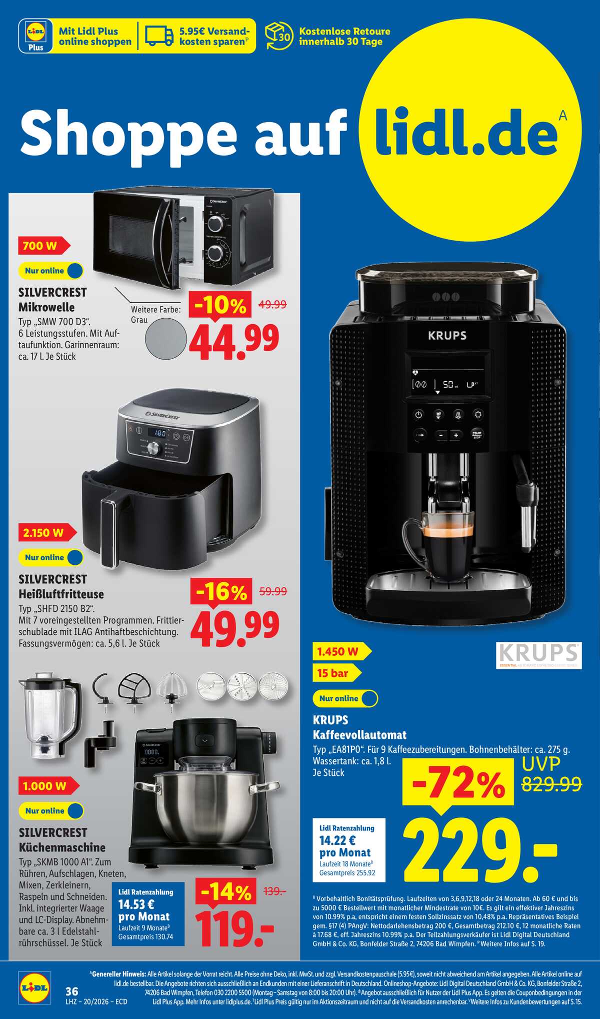 Leták Lidl Německo 11.5.-16.5.2026 strana 2