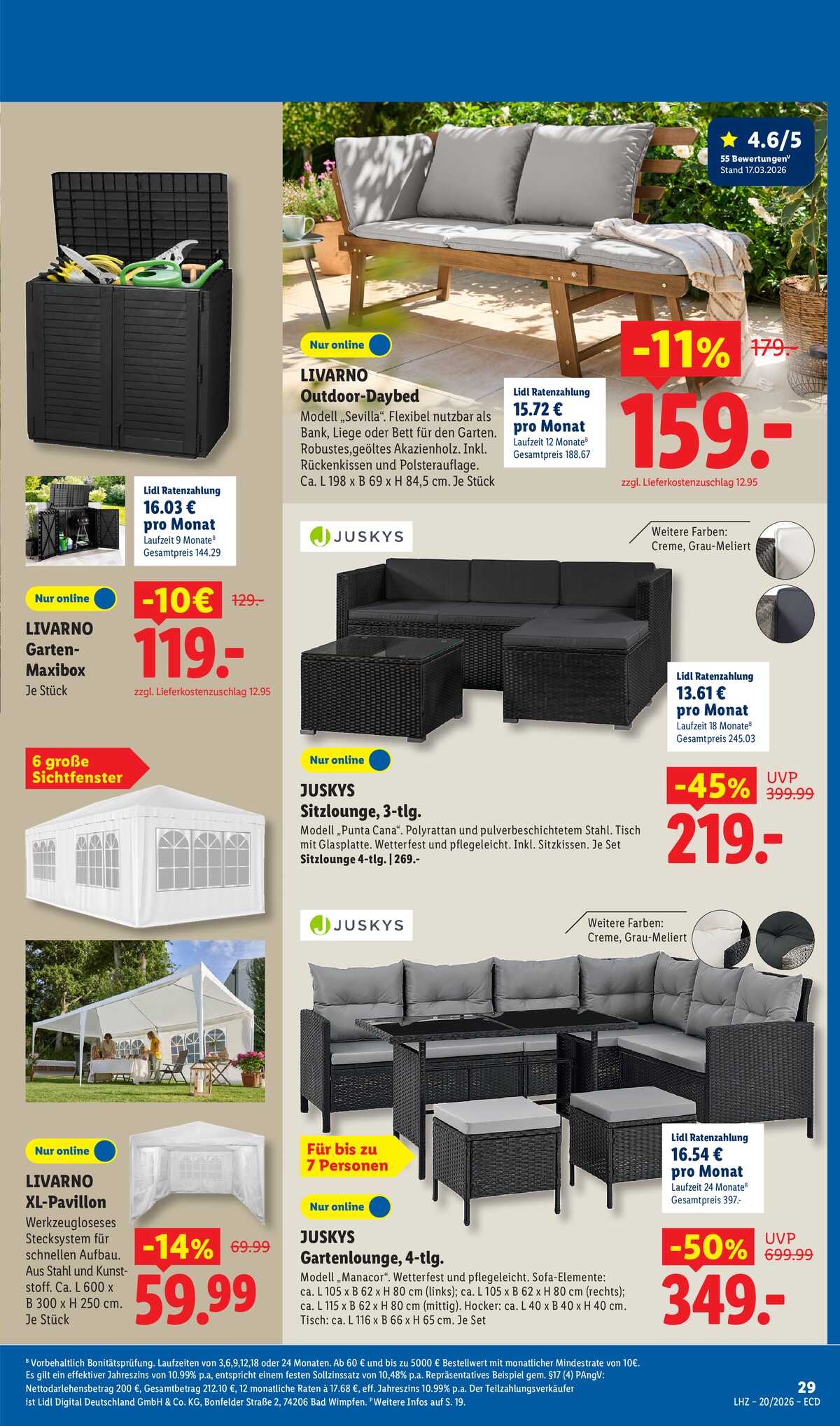 Leták Lidl Německo 11.5.-16.5.2026 strana 5