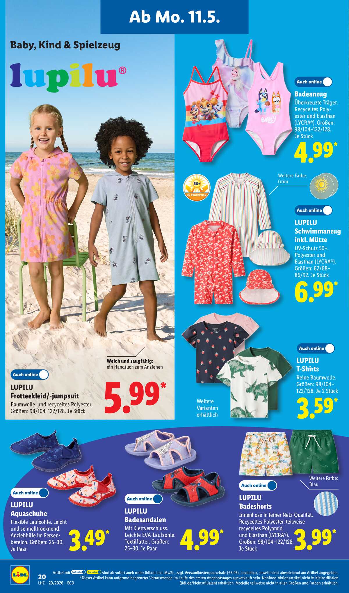 Leták Lidl Německo 11.5.-16.5.2026 strana 12