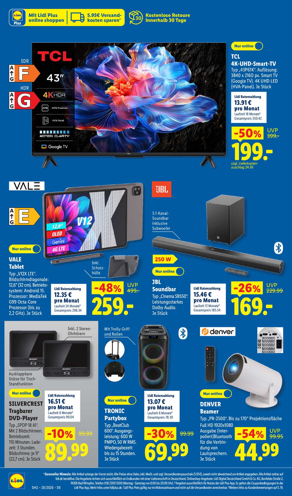 Leták Lidl Německo 11.5.-16.5.2026 strana 22