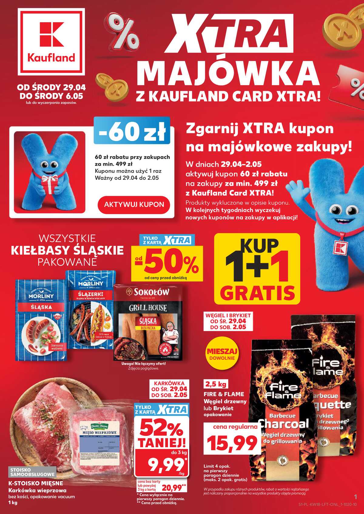 Leták Kaufland Polsko 29.4.-6.5.2026 - Noviny týdne strana 1