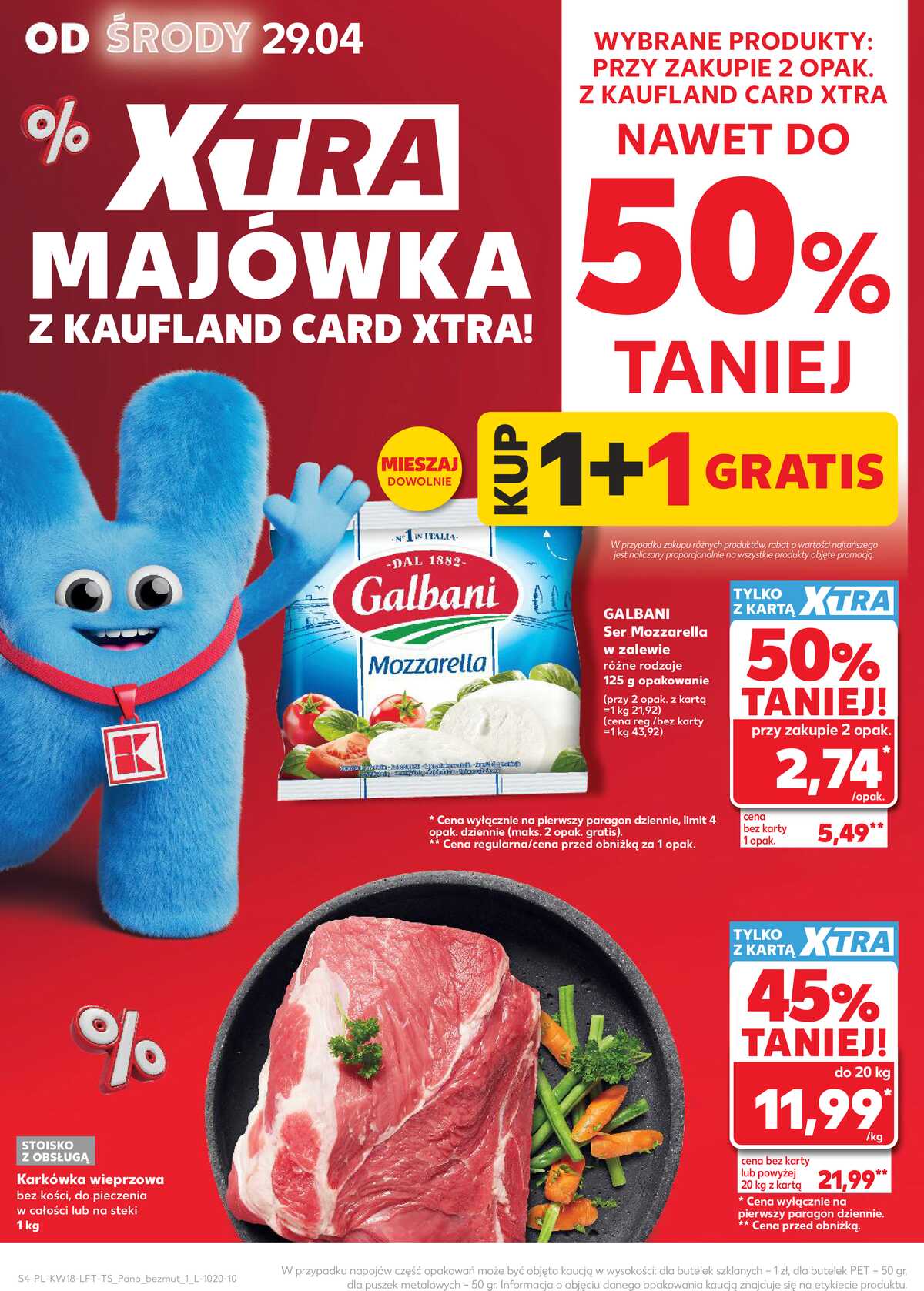 Leták Kaufland Polsko 29.4.-6.5.2026 - Noviny týdne strana 4